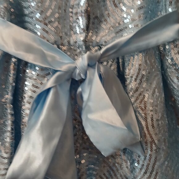 American Princess Blue Sequin Dress - Picture 4 of 6